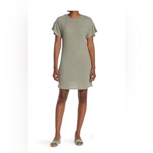 Collective Concepts Ruffle Sleeve Shift Dress Size Medium